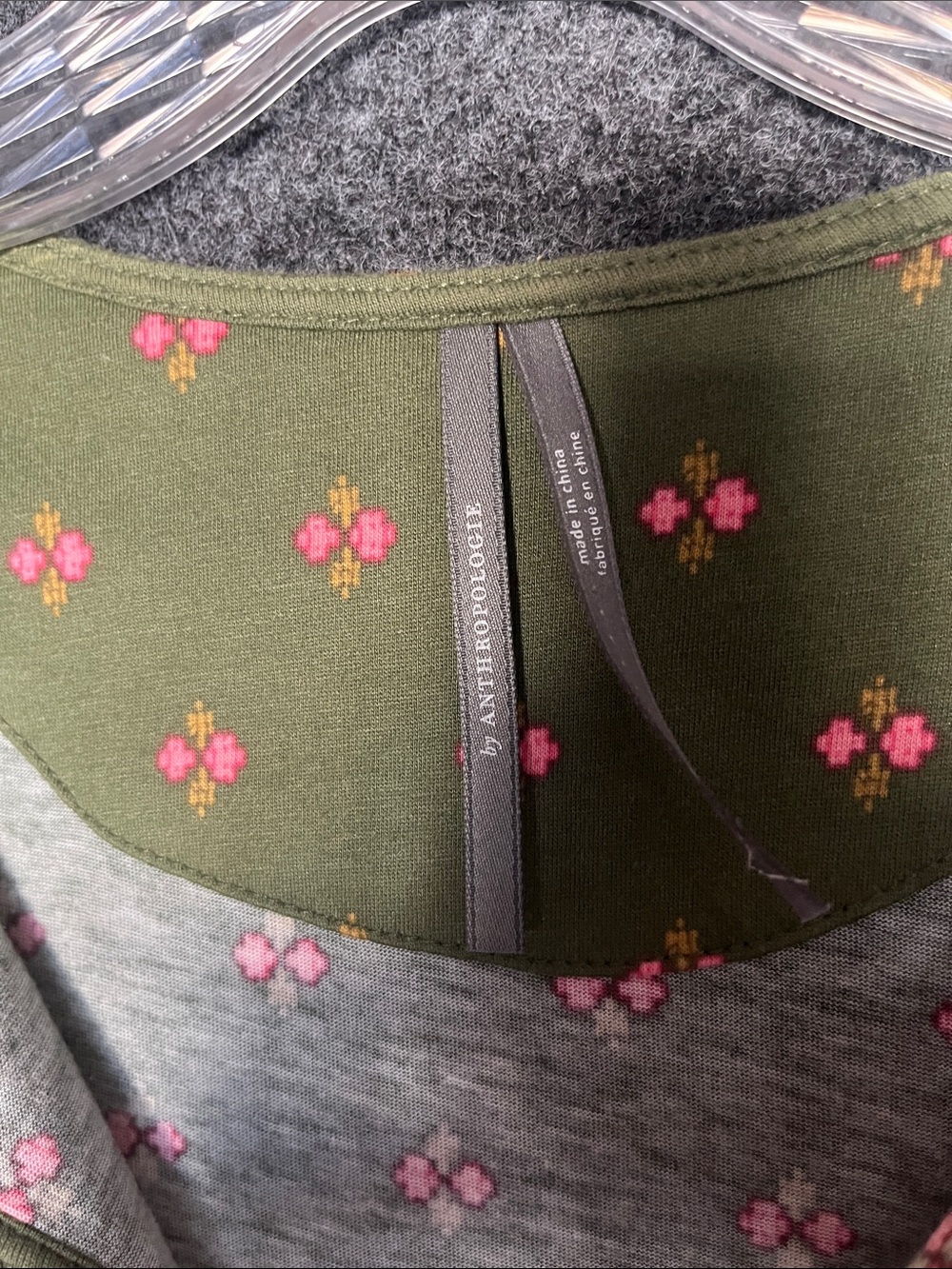 Anthropologie Floral Embroidered Sleeveless Tank - Picture 4 of 11